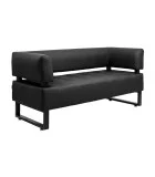 Sofa Office on a metal frame, upholstery - Rocky 100 order